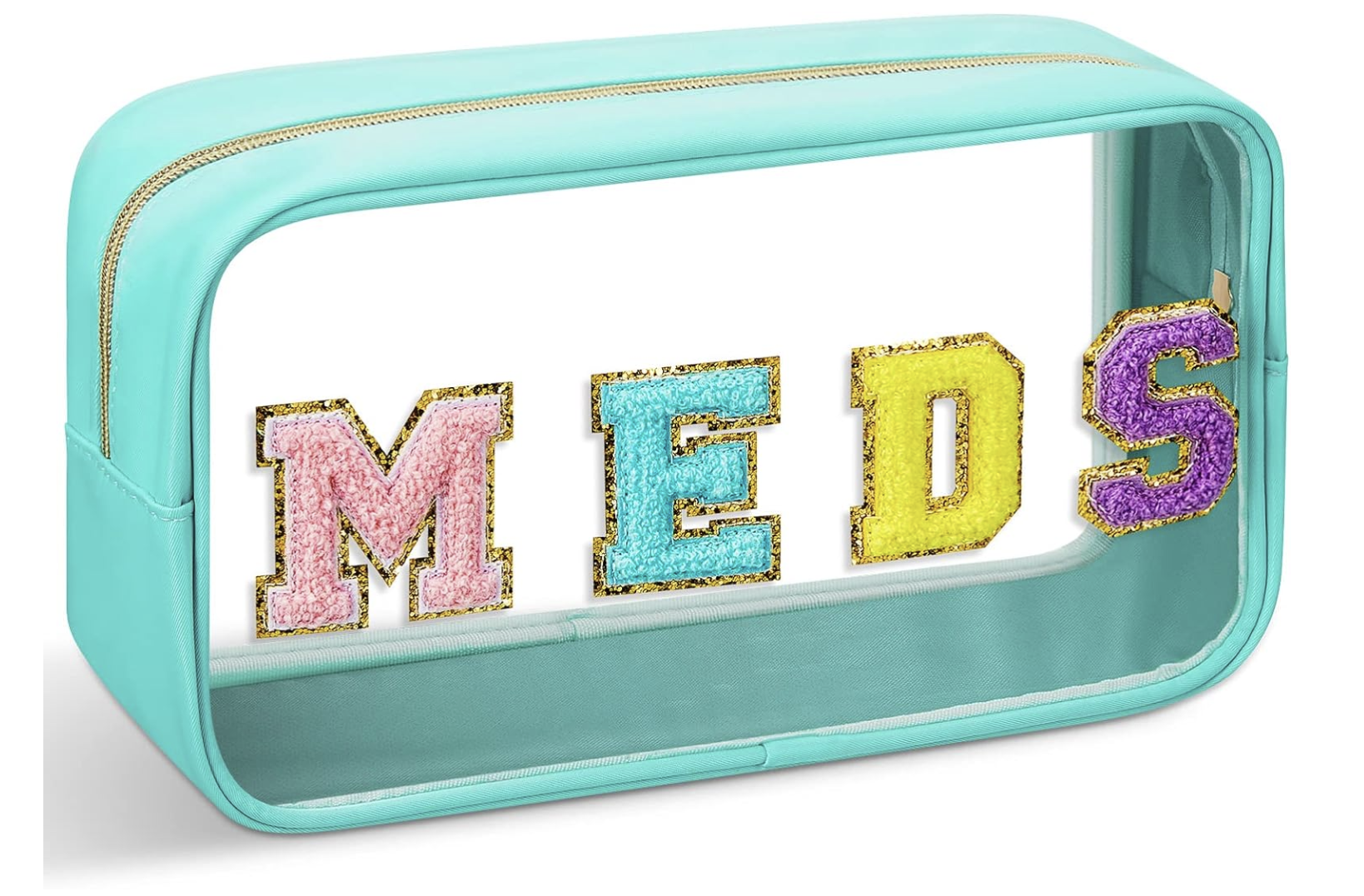 Clearly labeled prescription medication packed for travel