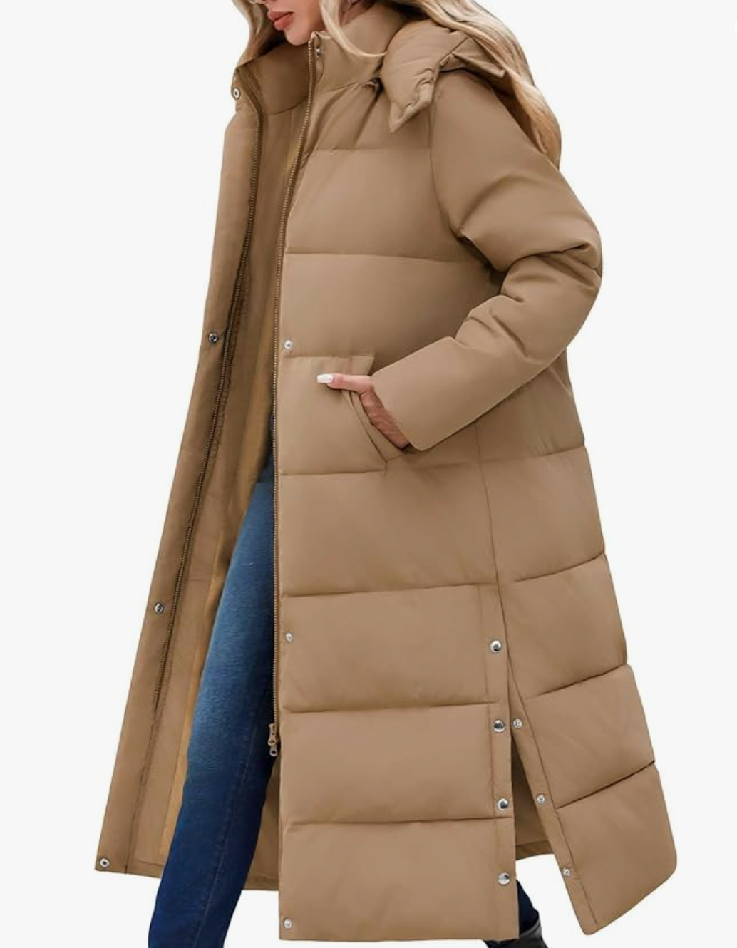 Long Puffer Down Coat