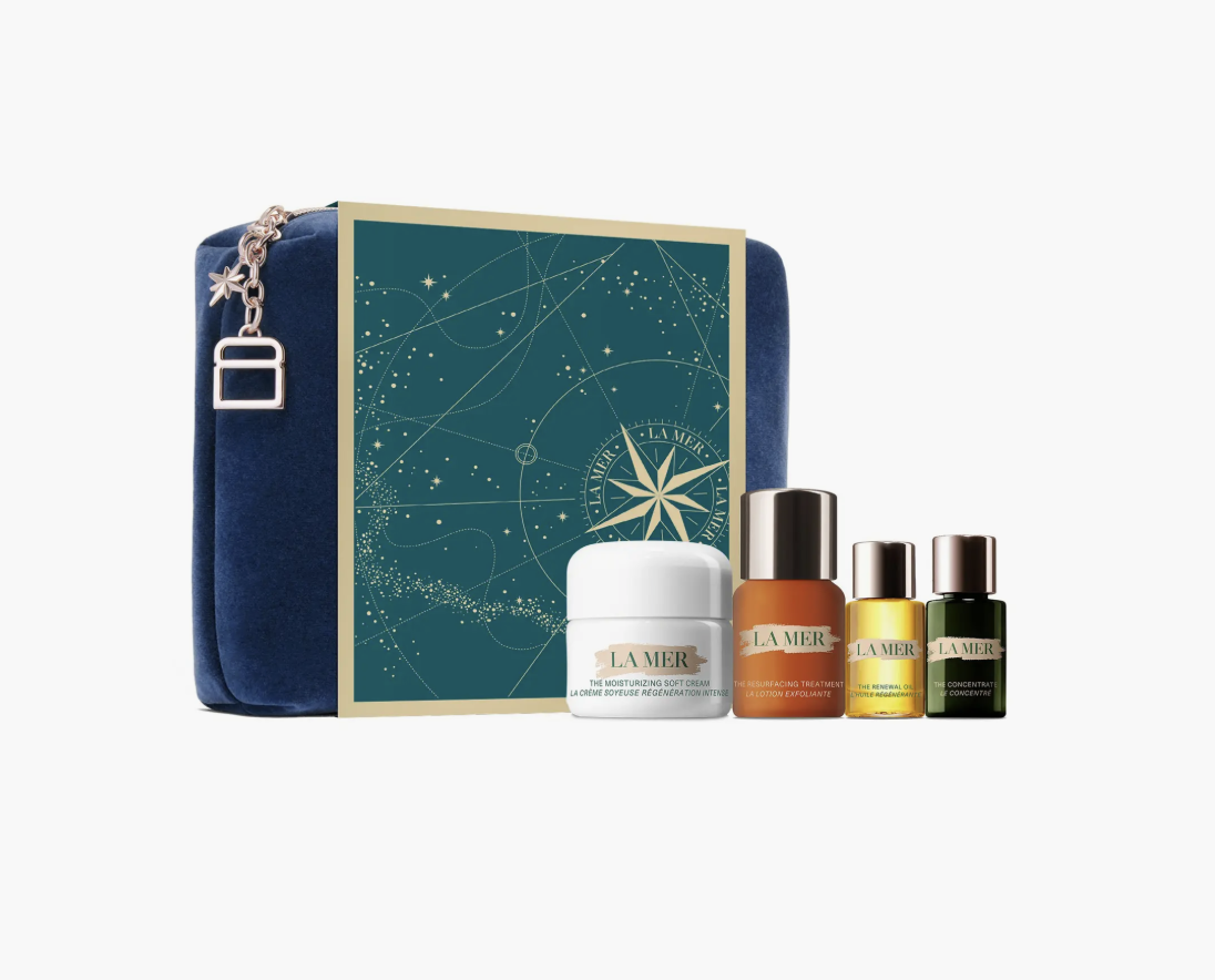 La Mer Mini Holiday Essentials with Moisturizing Soft Cream