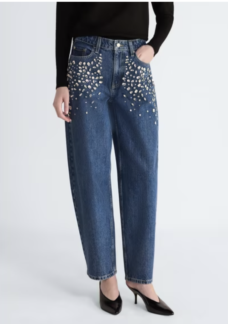 Scoop faux crystal embellished jeans from Walmart's October 2026 new arrivals