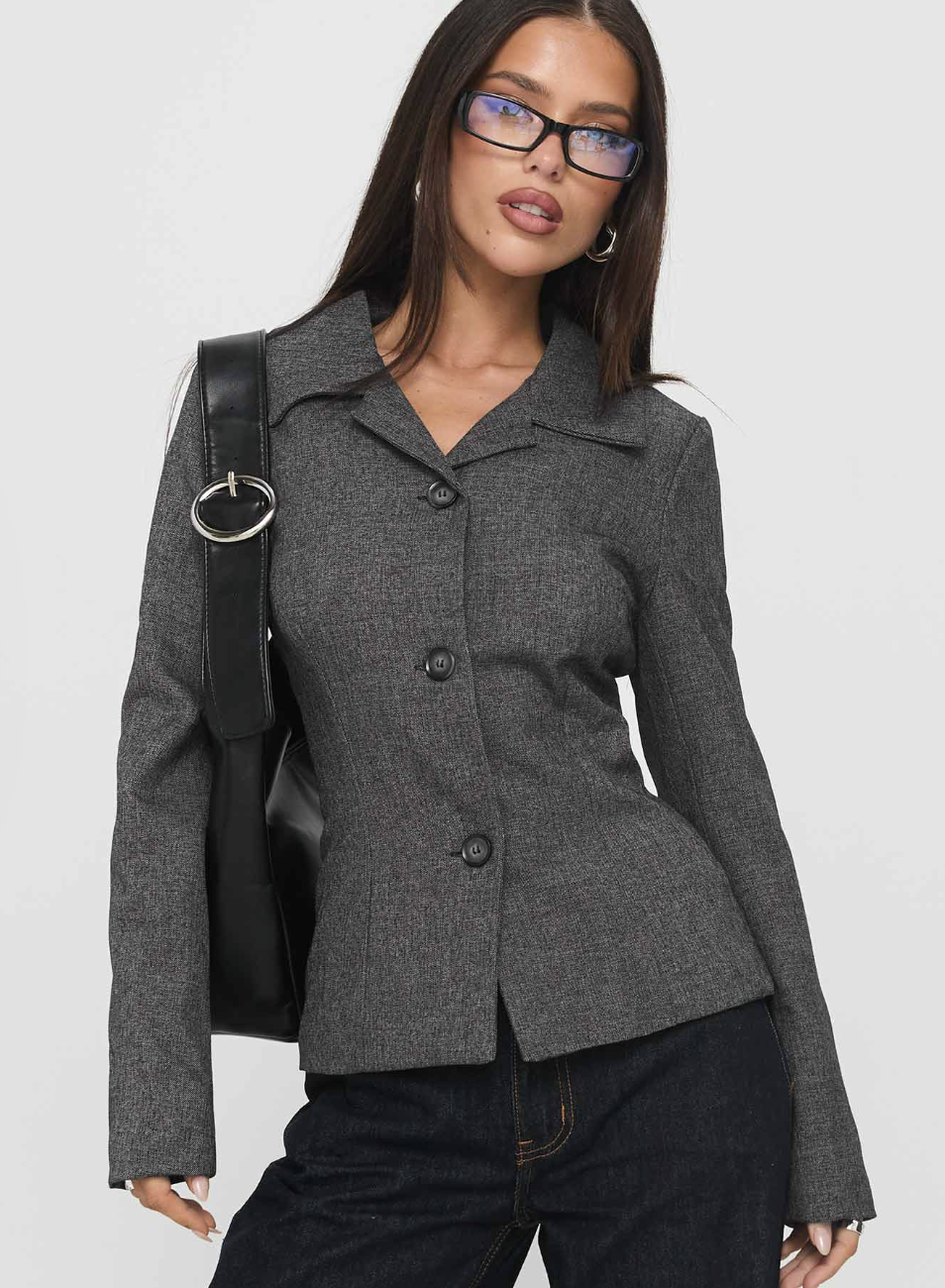 Holley Tweedle Jacket Grey USD $89.00