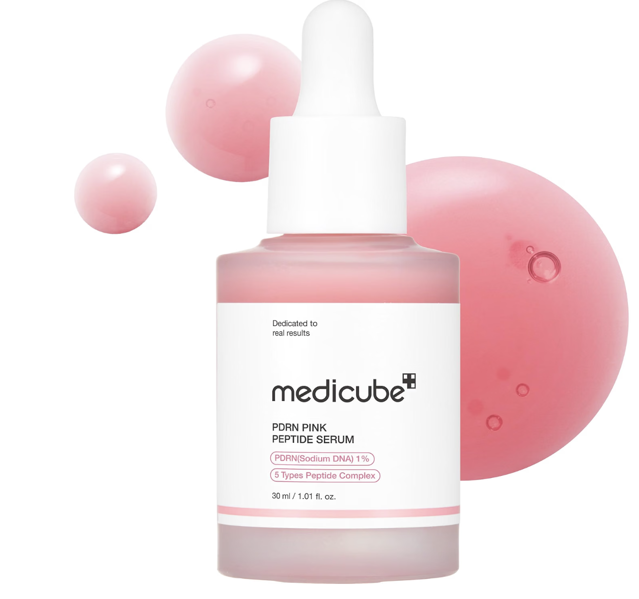Medicube PDRN Pink Peptide Serum bottle