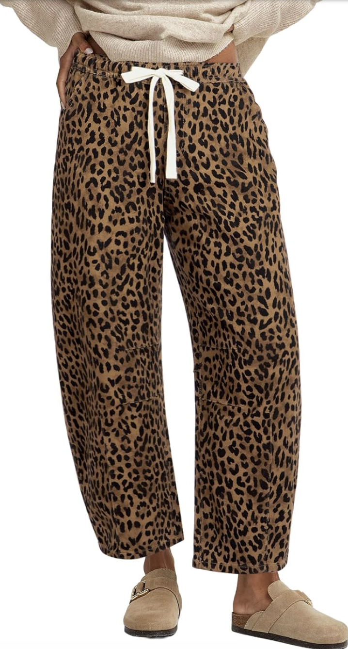 Rectangle shape: barrel or curved-leg jeans styled for fall, featured in an Autum Love guide
