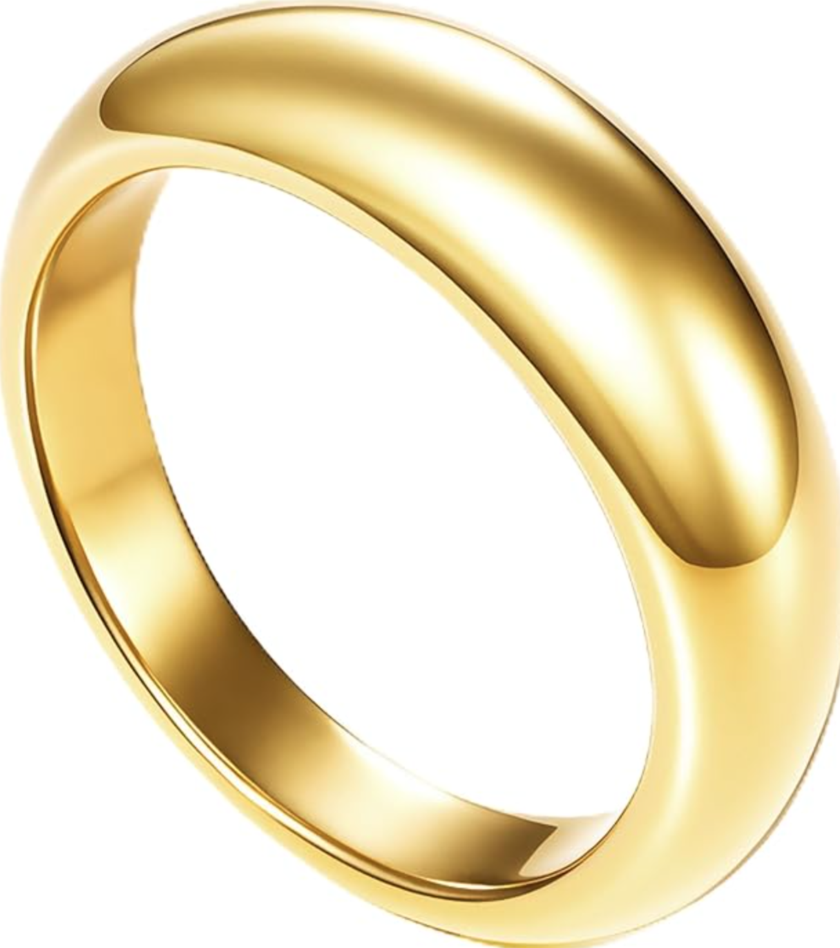 Non Tarnish Gold Chunky Ring