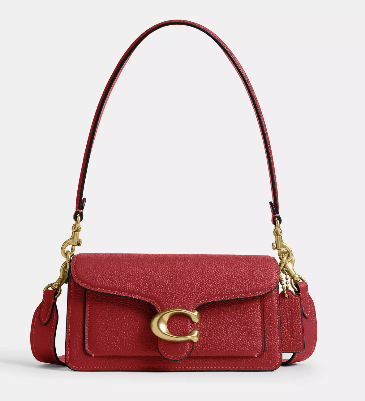 Coach Tabby Shoulder Bag 20 in black leather, the best overall Coach bag for 2026