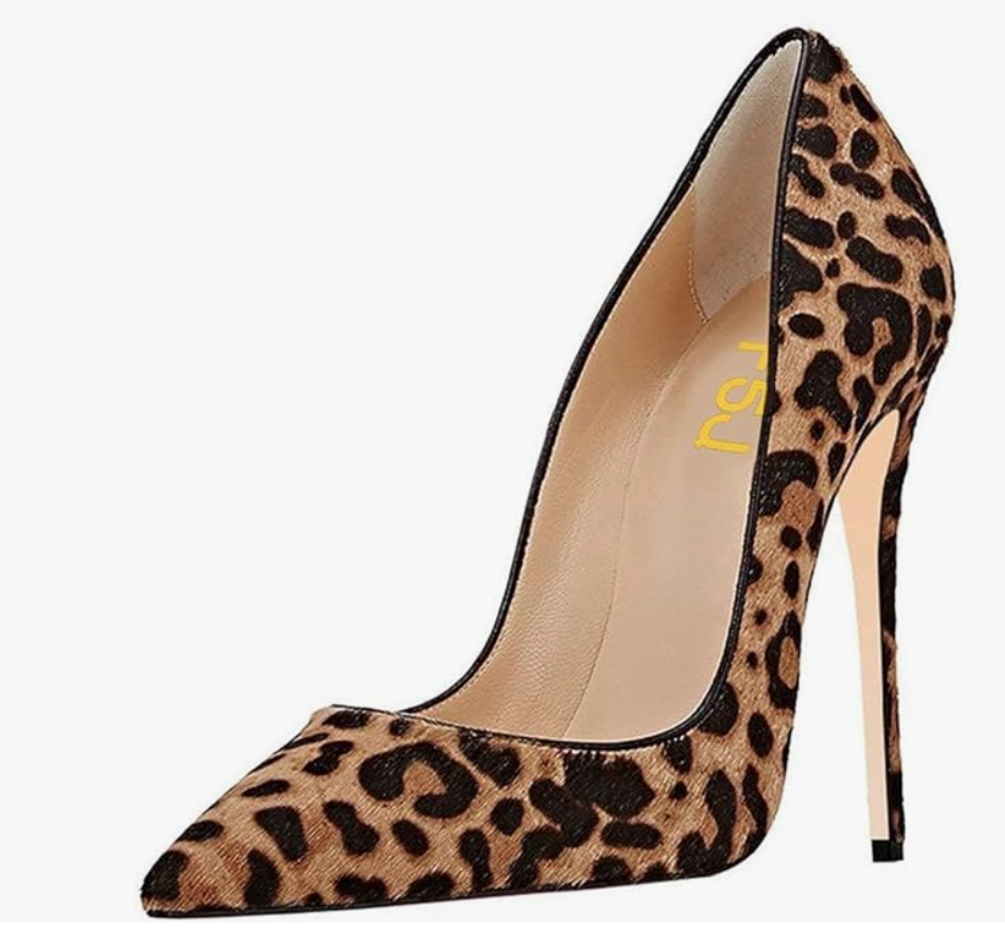 Leopard Printed Dress Shoes