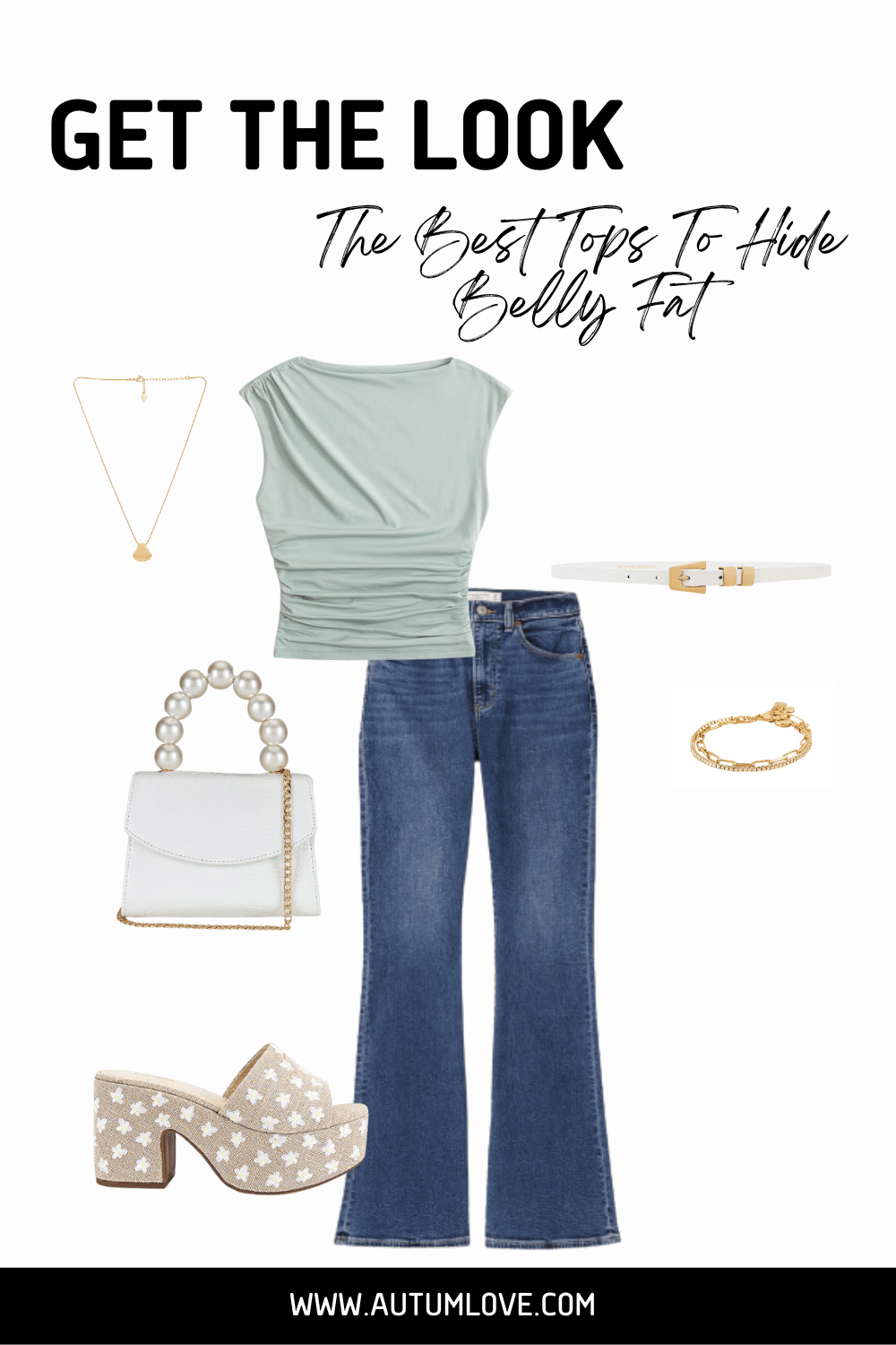 cute tops that hide your belly