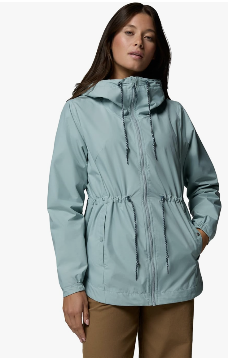 Columbia Lillian Ridge II jacket for windy and rainy fall weather.