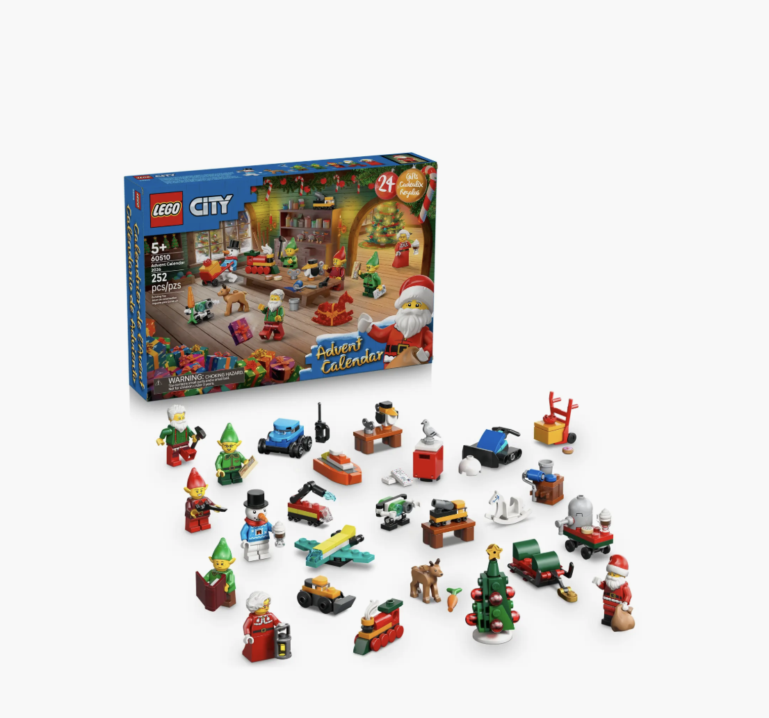 LEGO City 60510 Advent Calendar, Multi.