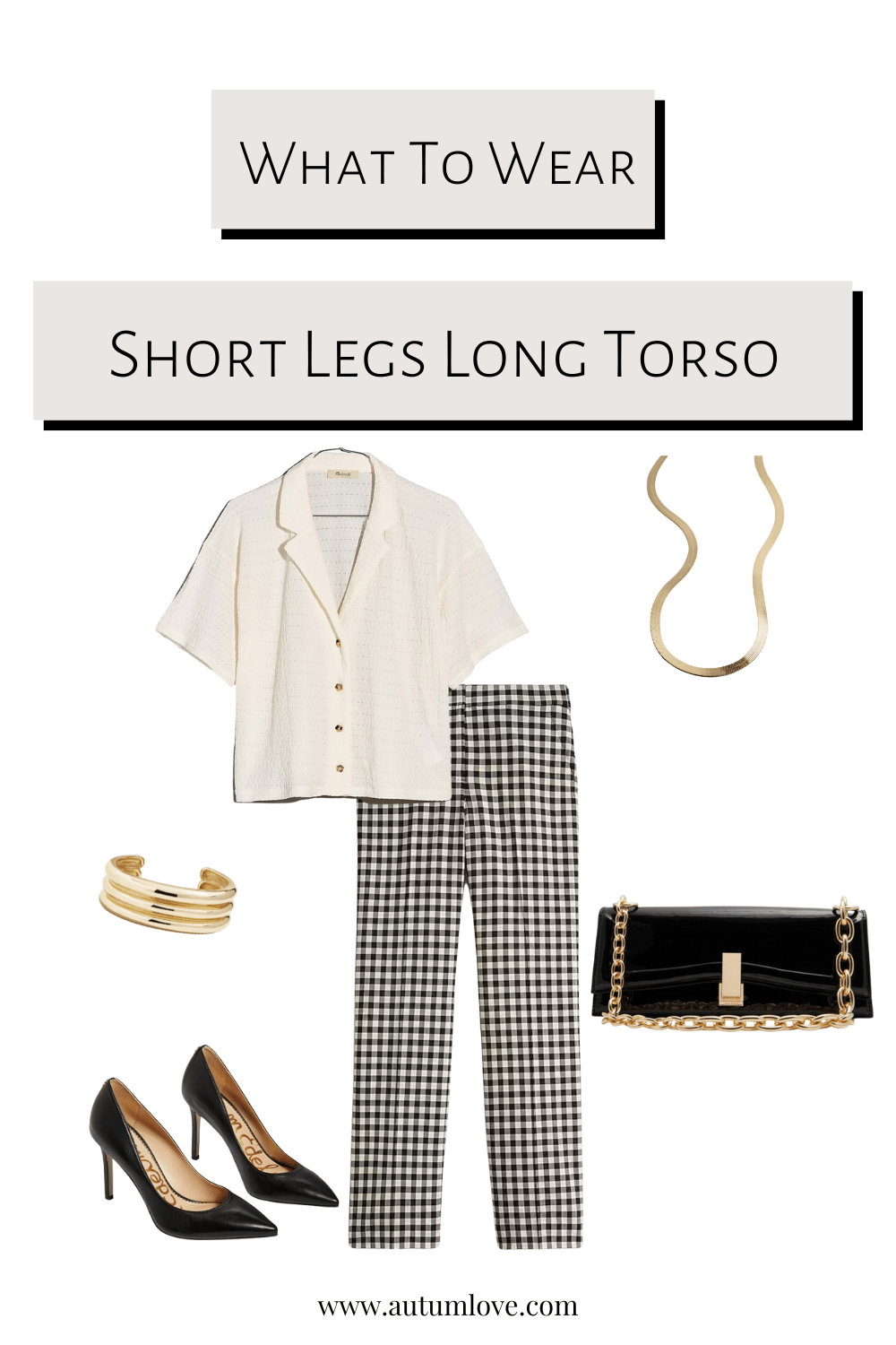 How to Dress a Short Torso & Long Legs