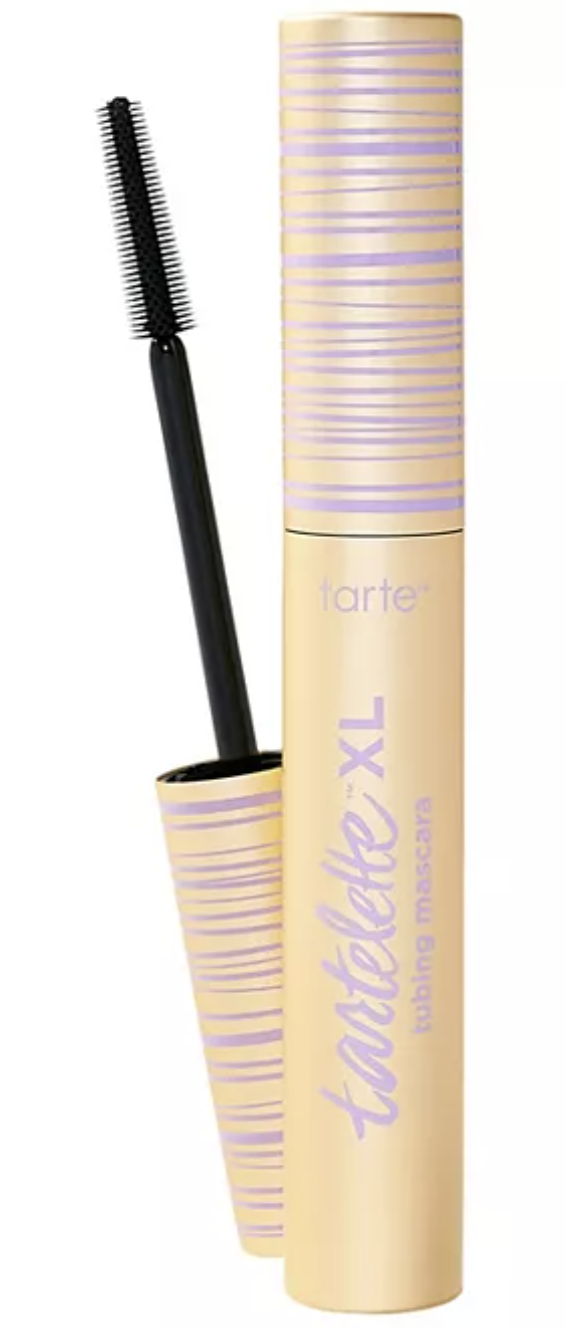 Mini tube of Tarte Tartelette XL tubing mascara with its wand