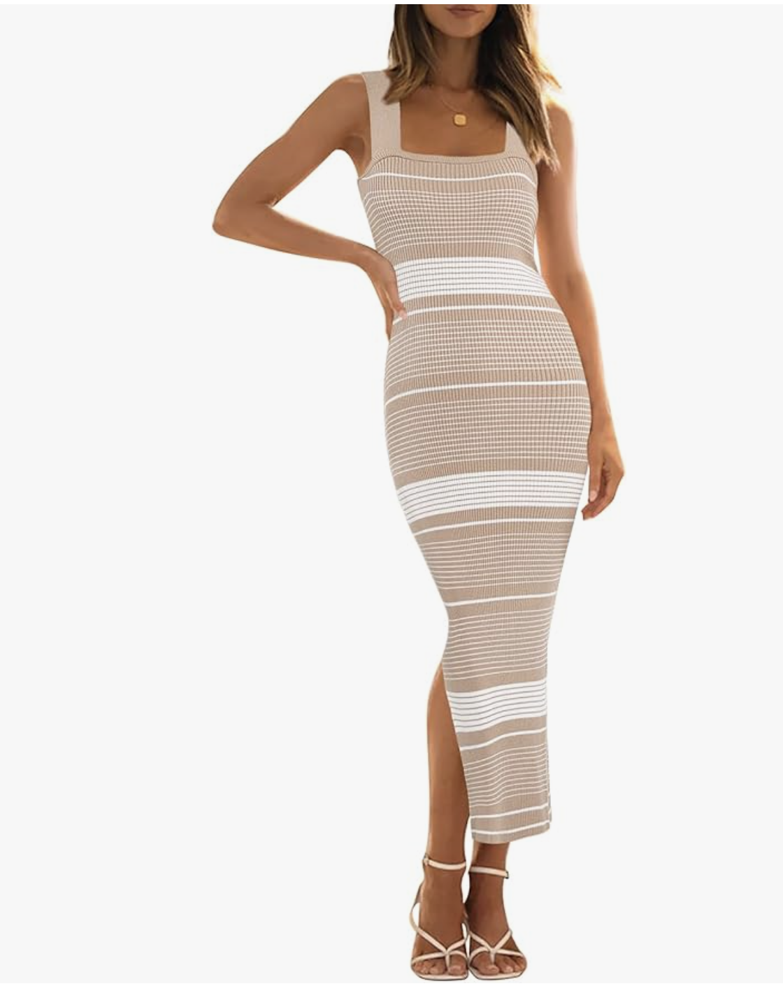 amazon bodycon midi dress Petal and Pup Women's Cammie Long Sleeve Midi Dress