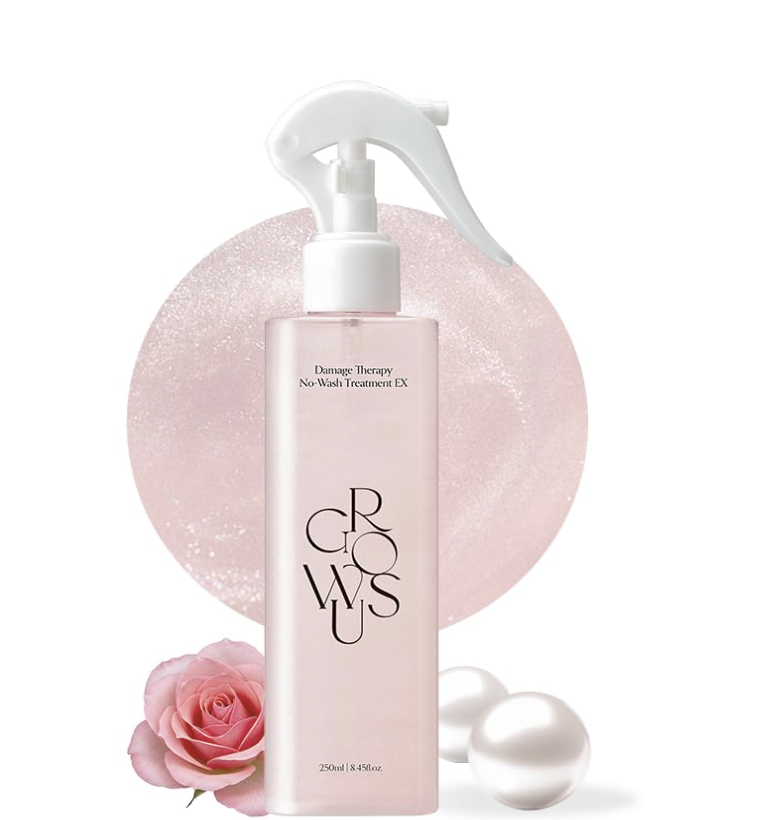 Growus Damage Therapy No-Wash leave-in conditioner and heat protectant