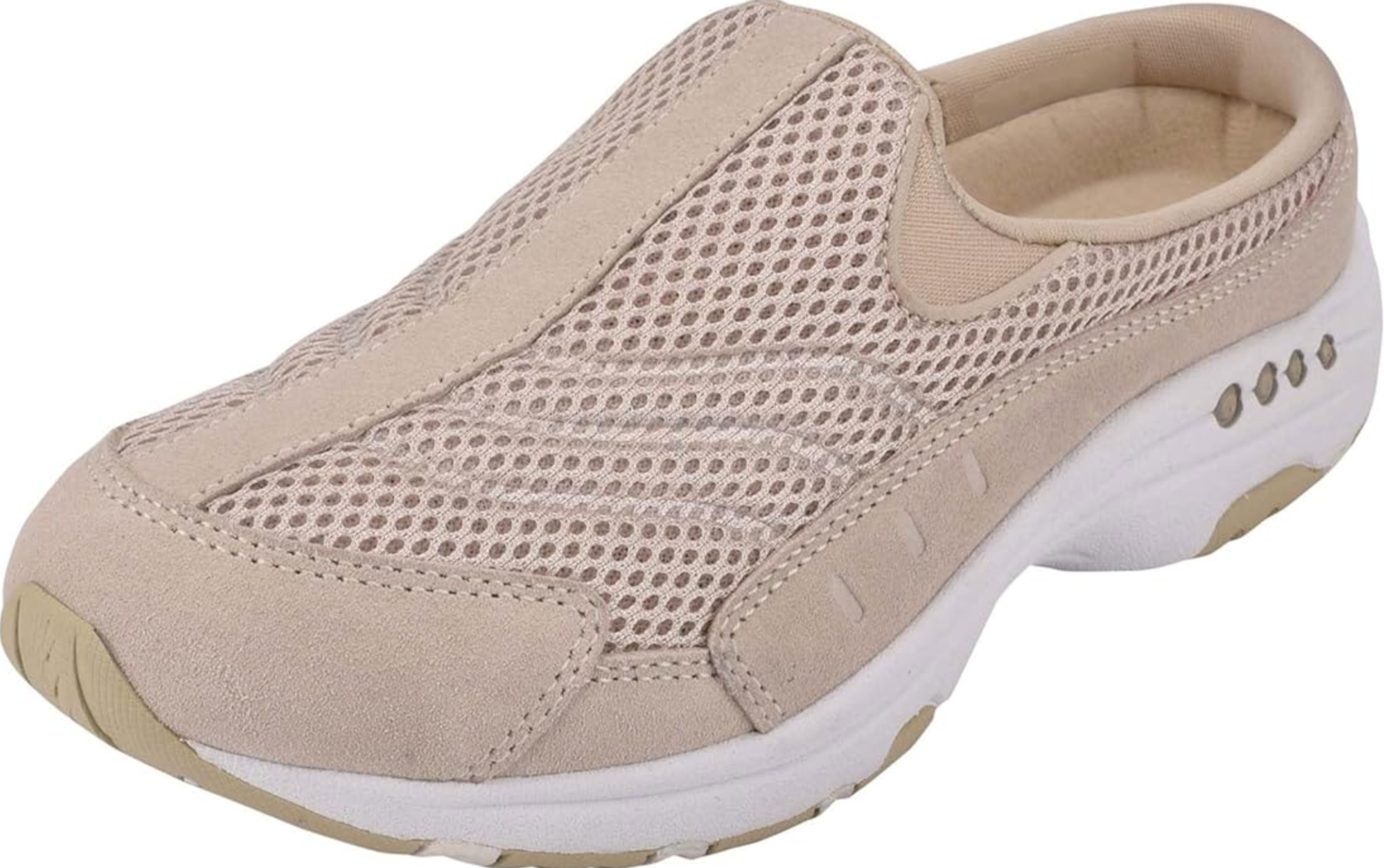 Easy Spirit slip-on sneaker mules with a flexible sole.