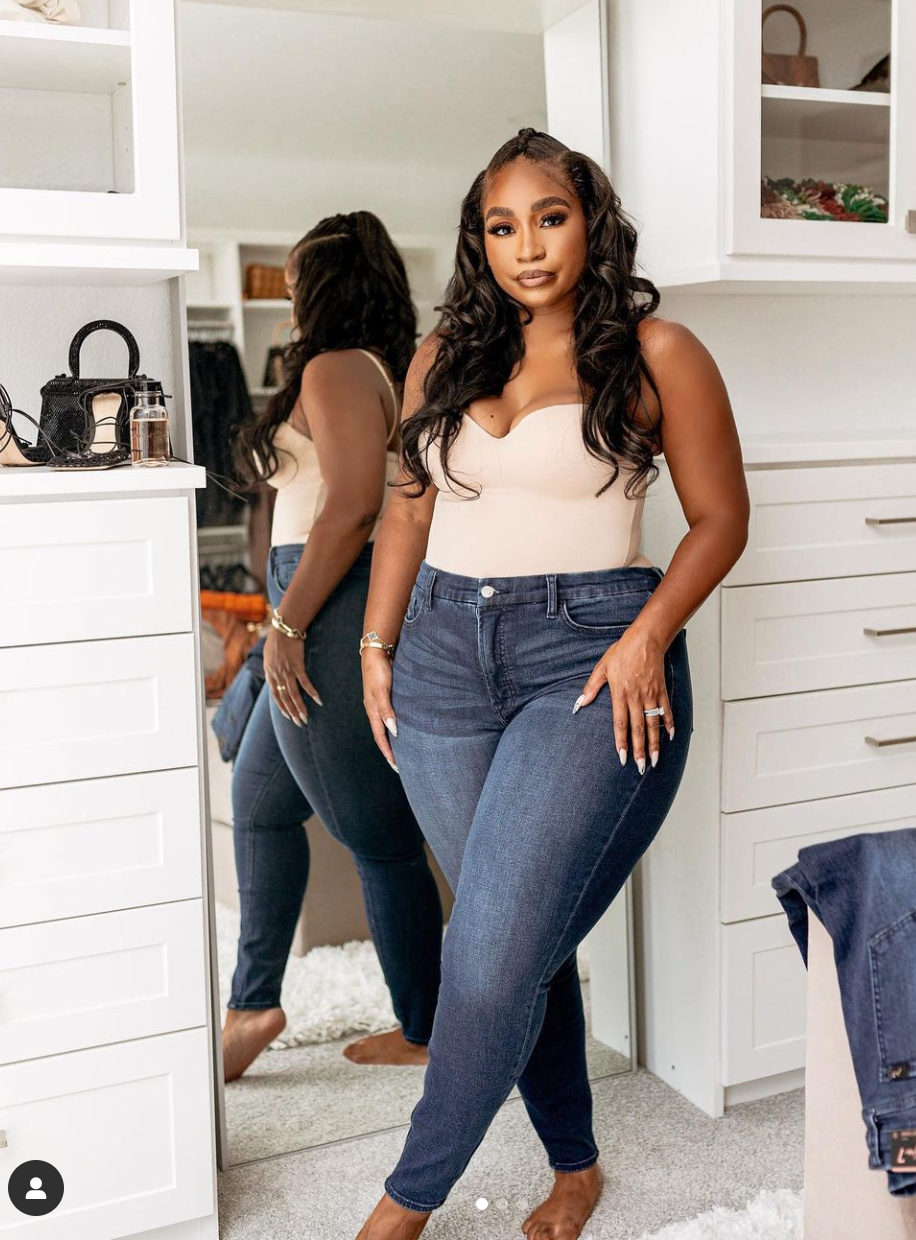 The best jeans for curvy girls!
