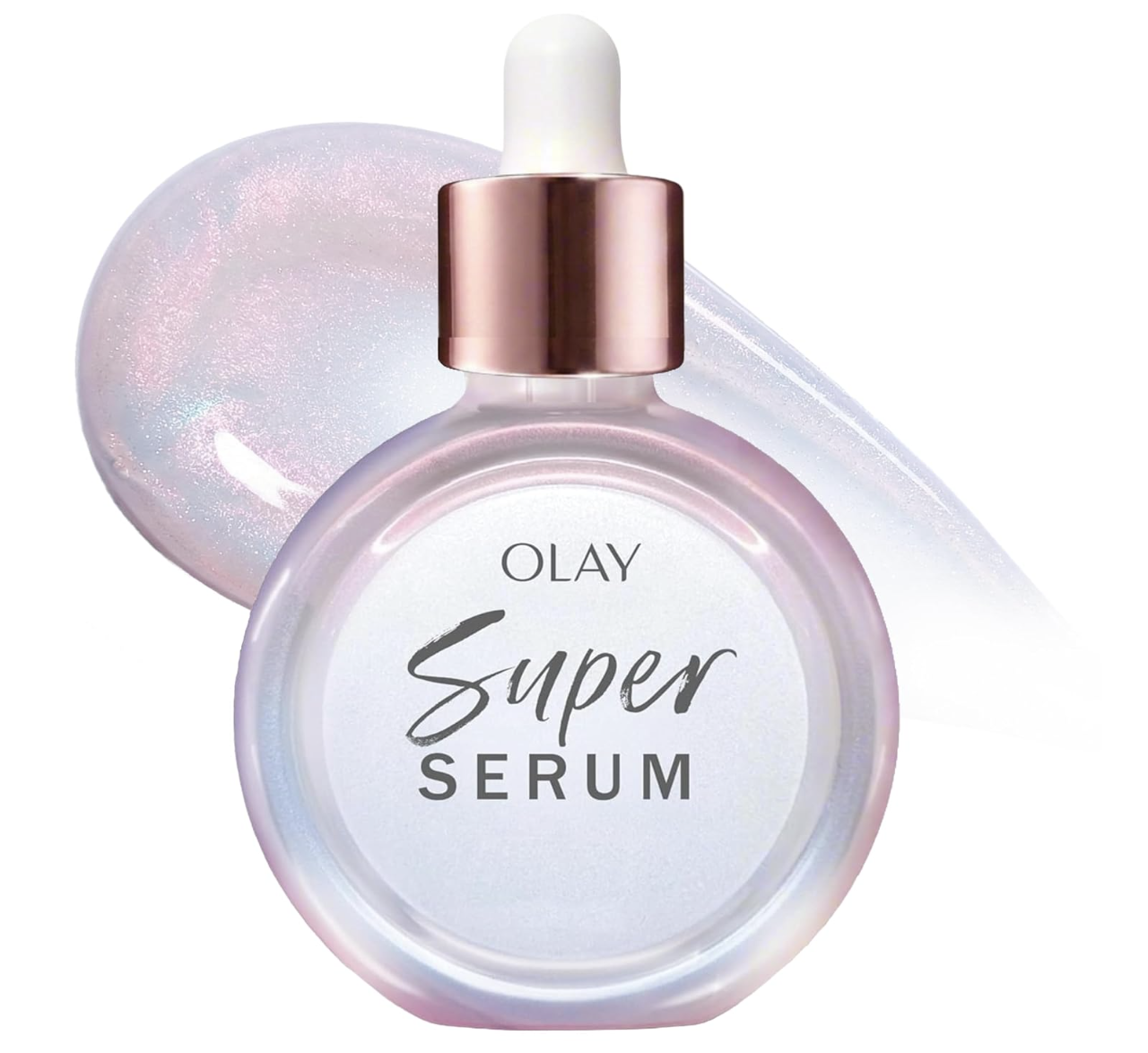 Olay Super Serum skincare bottle