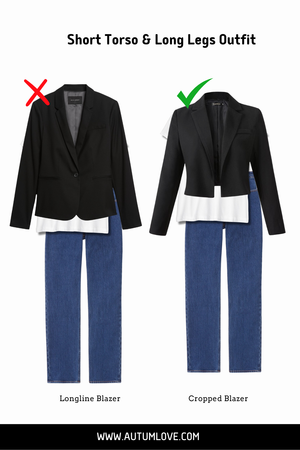 5 Style Secrets for Long Torso & Short Legs That Actually Work—#3 Will