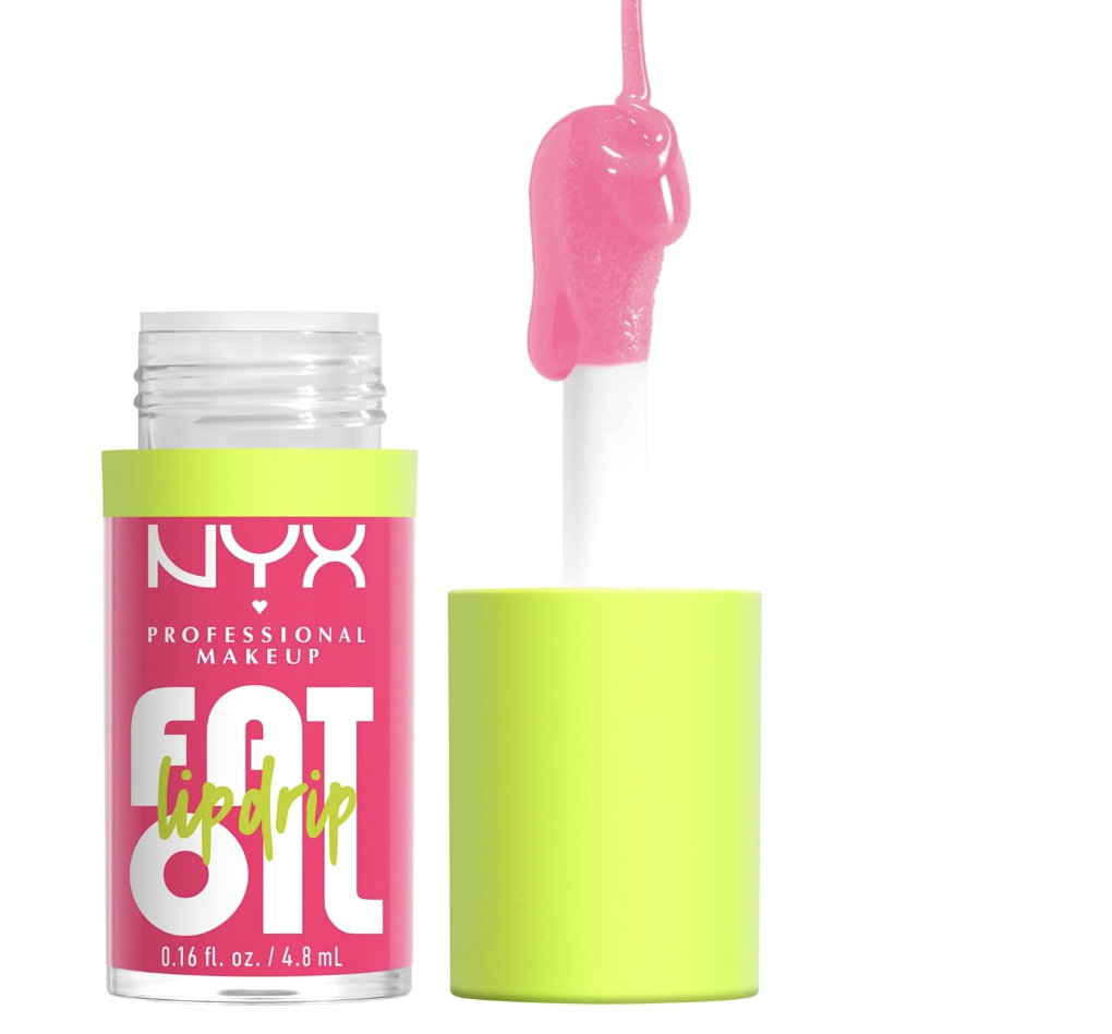 NYX Fat Oil Lip Drip non-sticky tinted lip oil in multiple shades