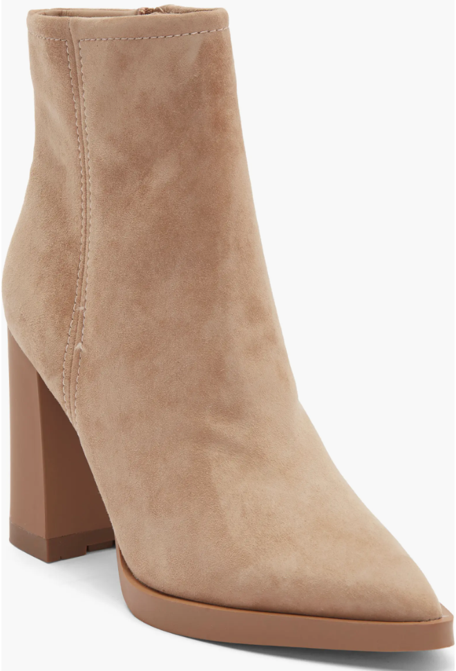 Harden Pointed Toe Bootie (Women) Steve Madden