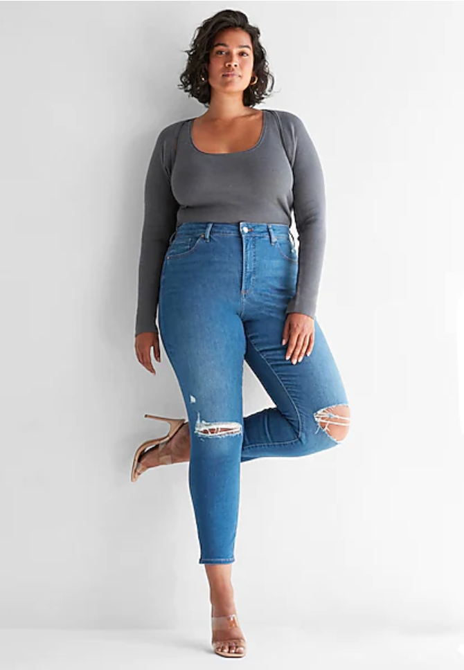Express, Jeans, Express Black High Waisted Supersoft Curvy Flare Jeans