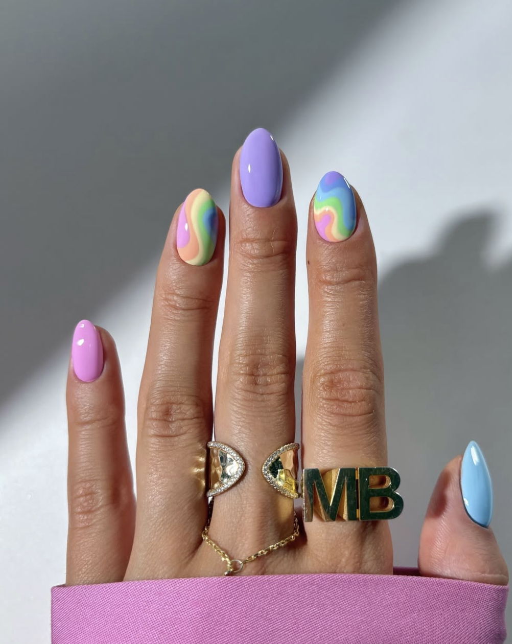  I Thought Easter Nails Were Tacky Until I Scrolled These 37 Spring Nail Designs