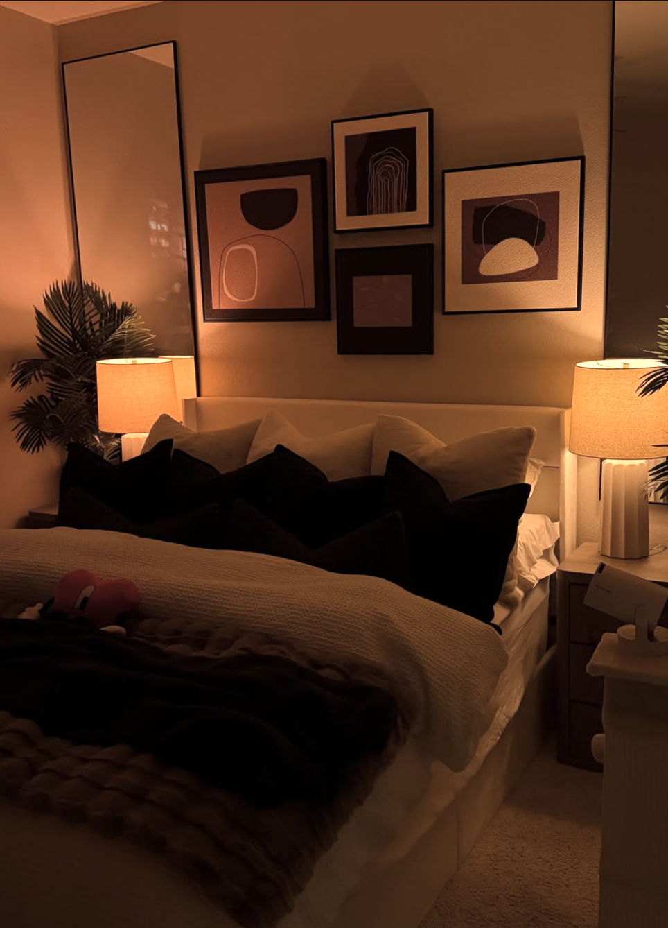 Bedroom designed as a calm, restful retreat for fall 2026
