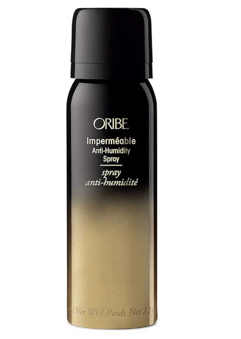 Can of Oribe Imperméable Anti-Humidity Spray finishing hair spray.