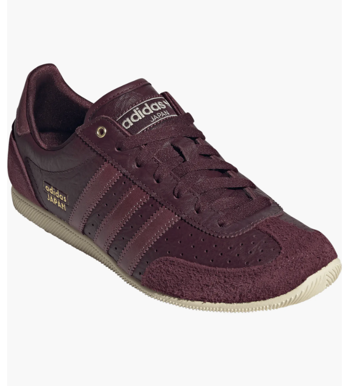 adidas Japan low-top sneakers with a slim retro-inspired profile.