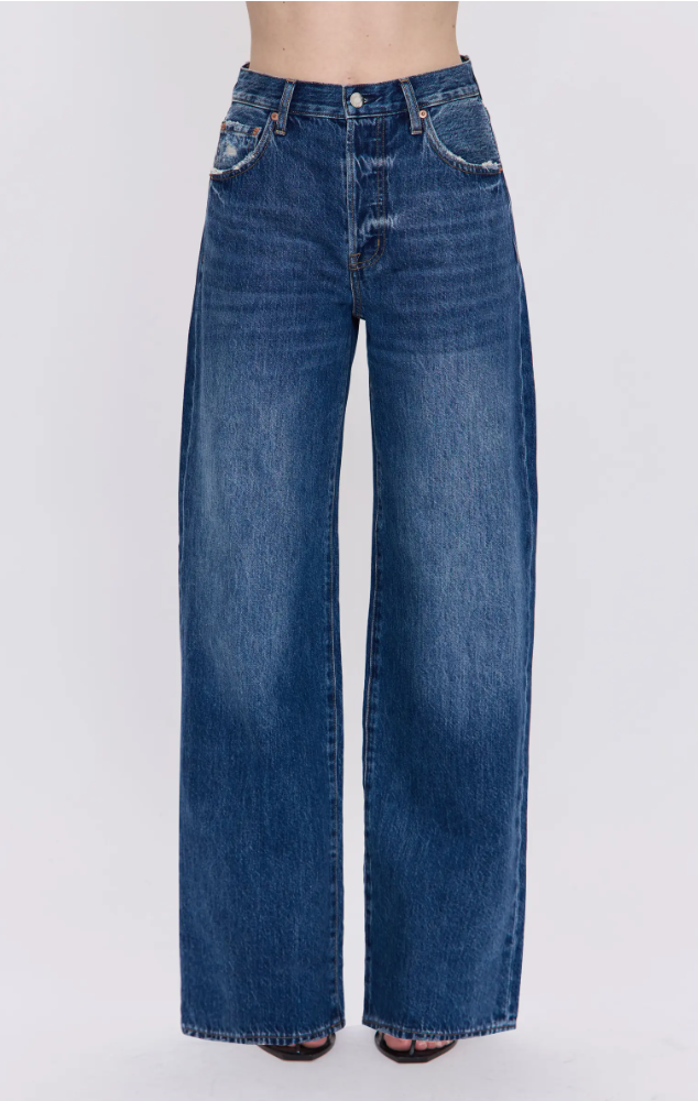 Tate High Waist Wide Leg Jeans Pistola Fulton $208.00Current Price $208.00