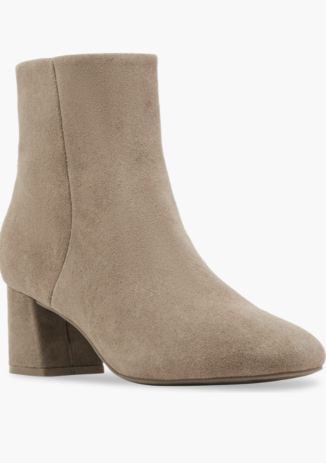 Blondo Alida waterproof ankle booties with a streamlined fall silhouette.