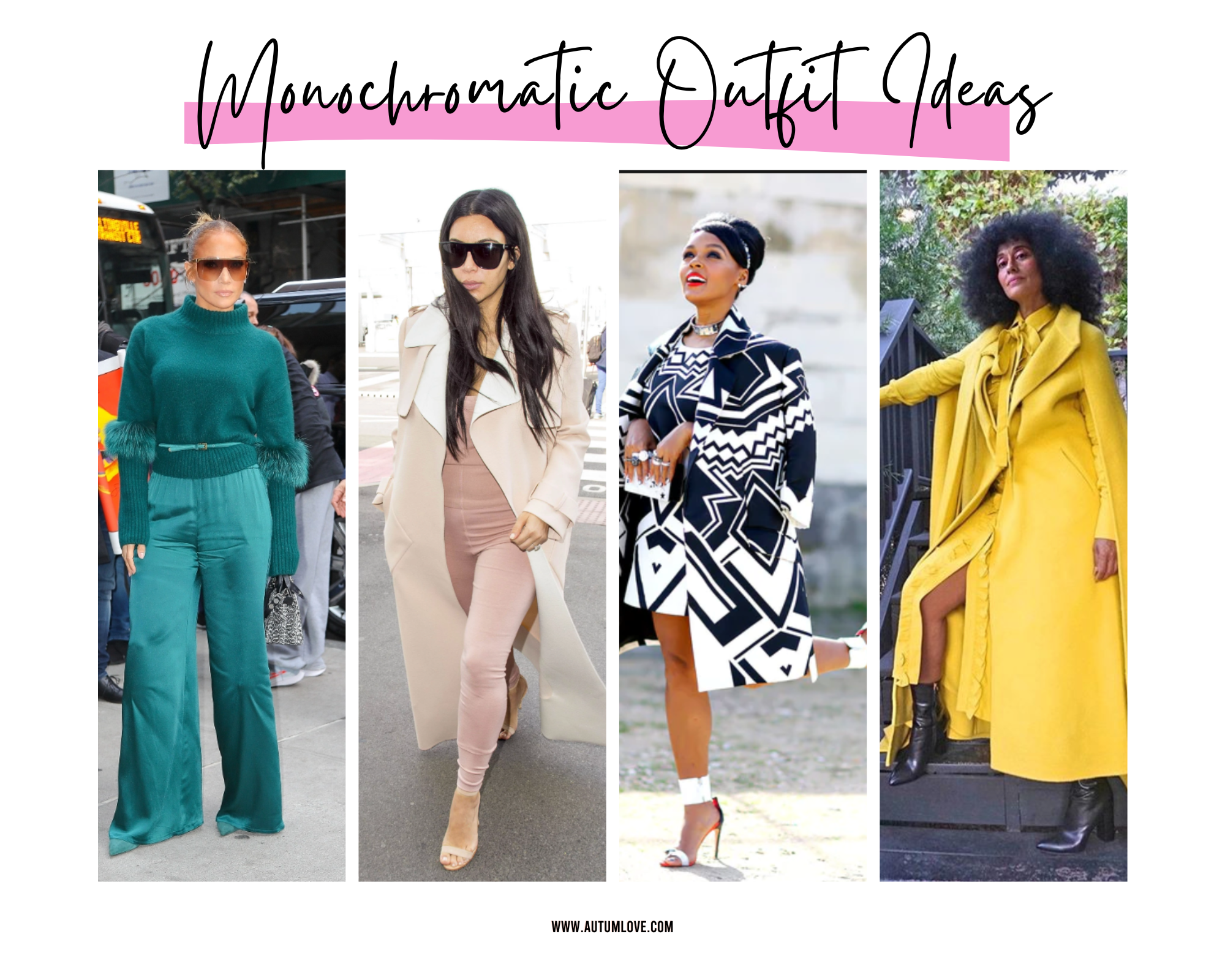 A Guide to Styling Monochromatic Outfits — Autum Love