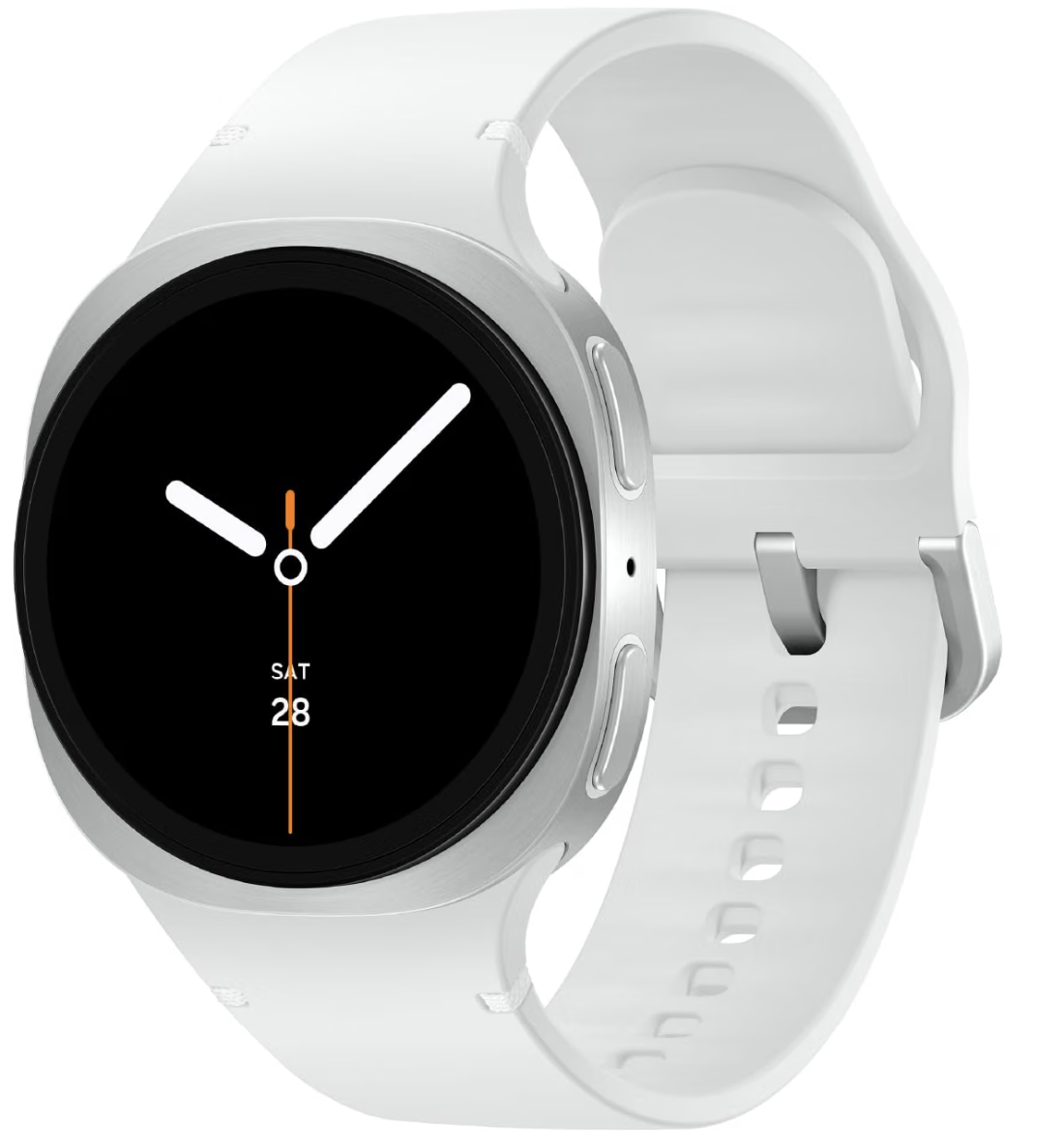 Silver Samsung Galaxy Watch8 40mm Bluetooth smartwatch
