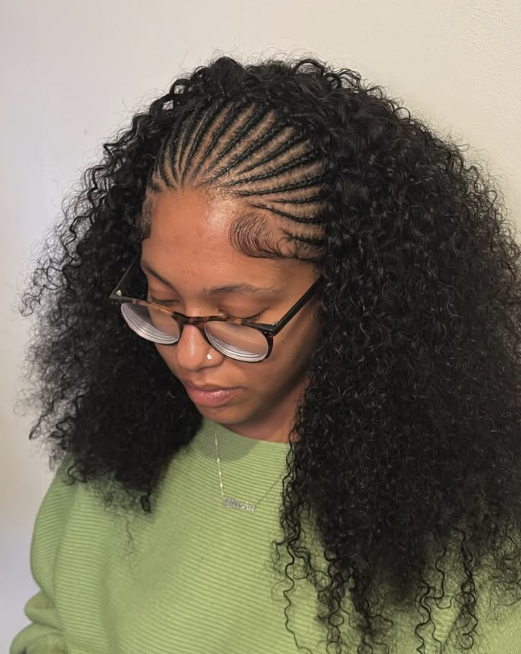 2026 fall hair trend featuring braided details