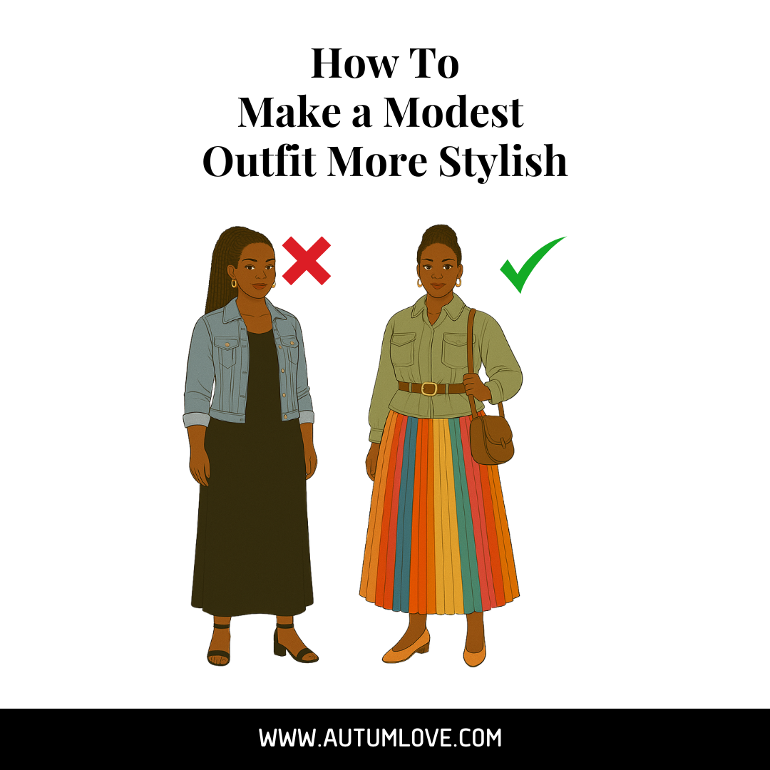 Modest Way How to Add Personality to a Modest Closet Without Losing Your Style ...