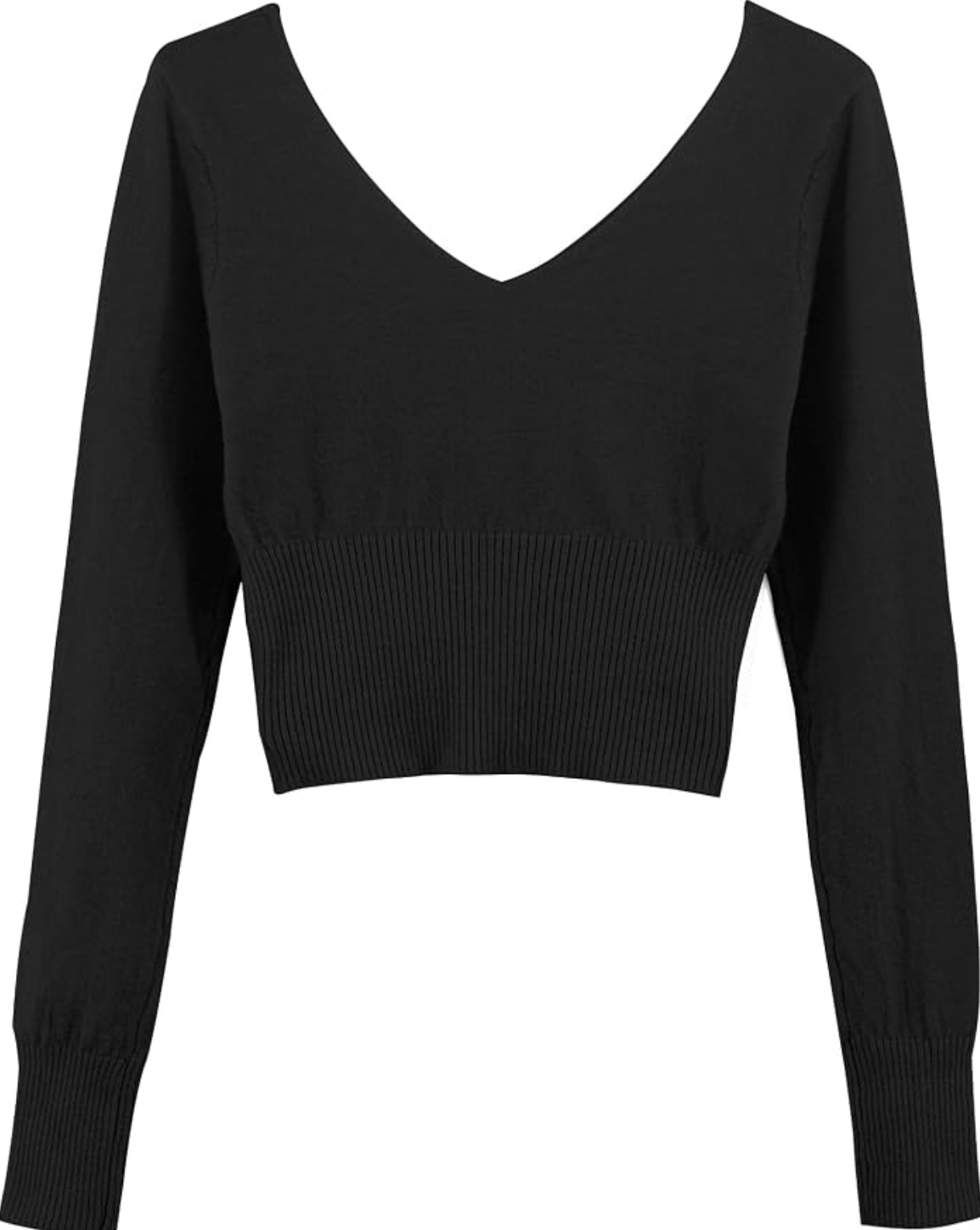 Daydance relaxed ballet pullover sweater with an off-duty dancer silhouette.