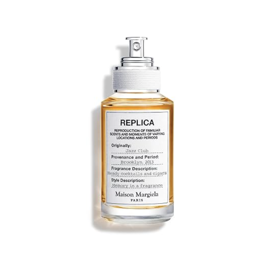 Alt Text: A 3.4-ounce bottle of Maison Margiela Replica Jazz Club Eau de Toilette