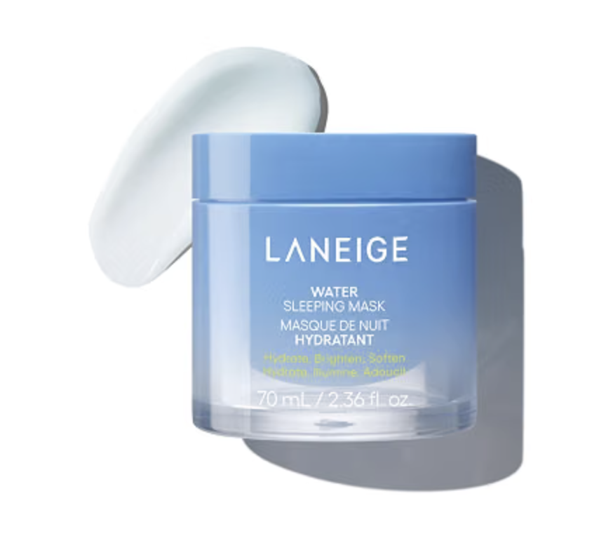 LANEIGE Water Sleeping Mask, an overnight hydrating mask for glass skin