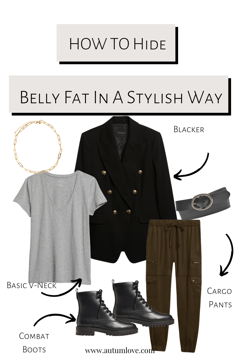 How to Hide Your Tummy Fat Beneath An Awesome Outfit