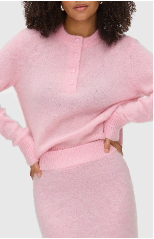 Henny Henley Sweater ALIGNE $185.00Current Price $185.00