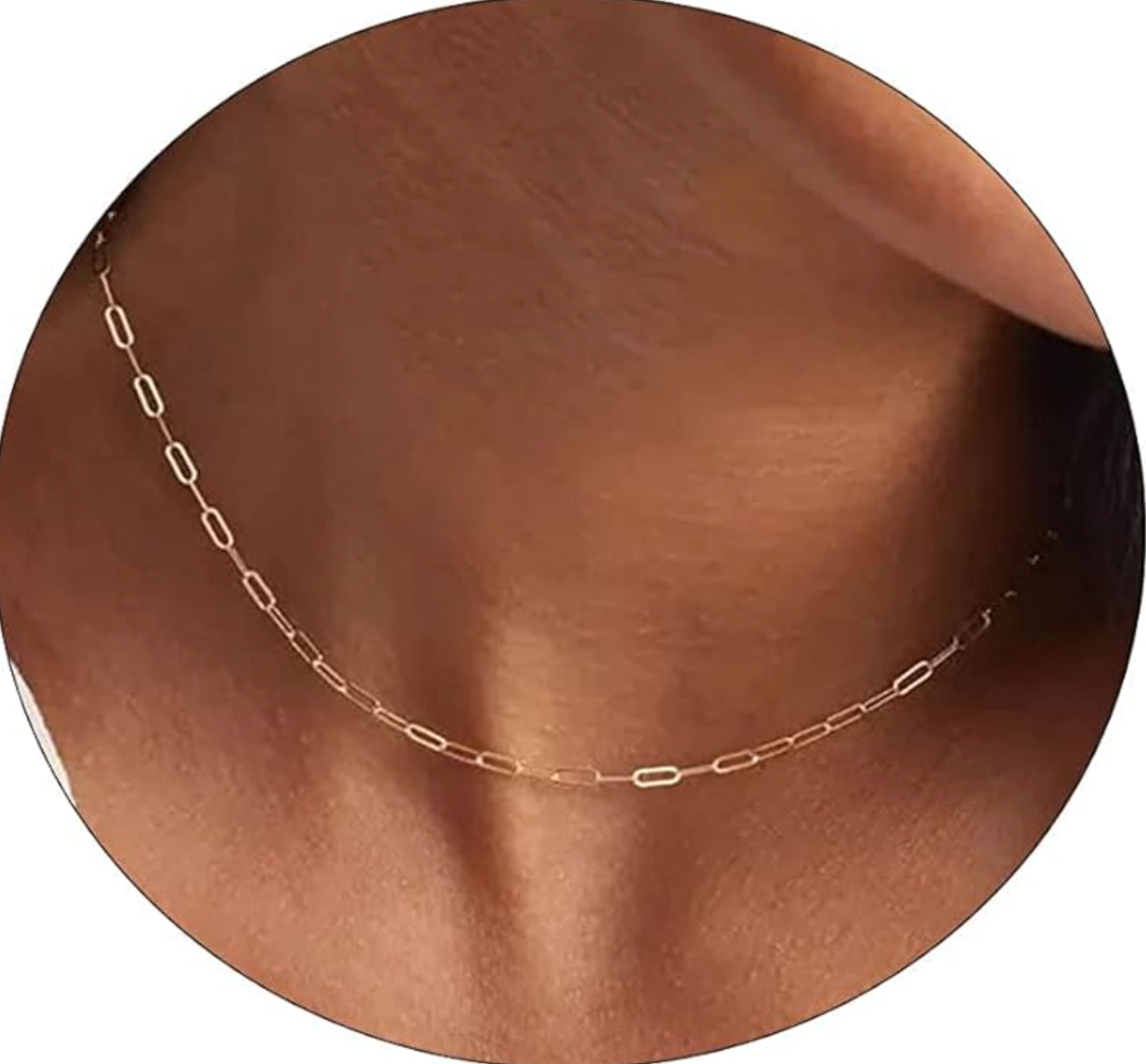 14K Gold/Silver Plated Choker Necklace