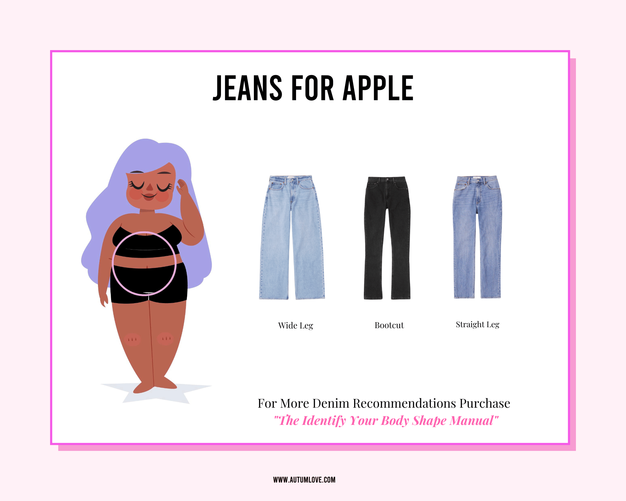 Find the Absolute Best Jeans for Your Apple Body Shape