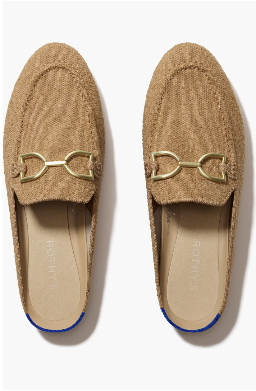 Double Bit Bouclé Loafer Mule (Women) Rothy's
