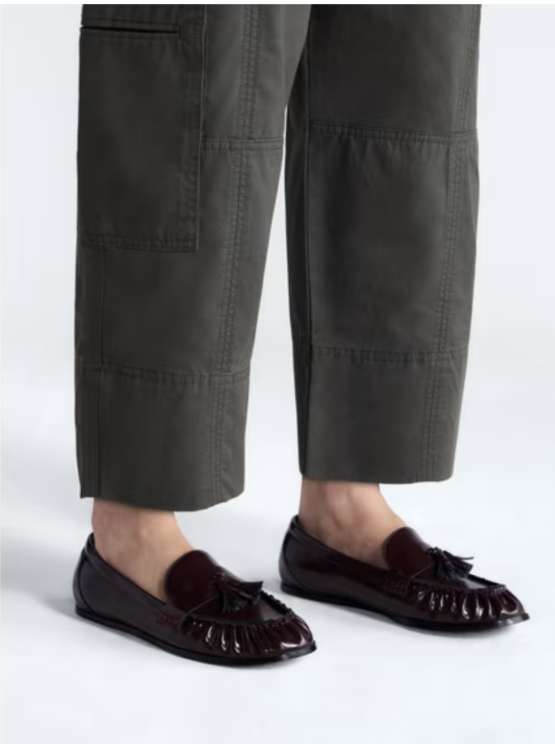 Free Assembly faux leather tassel loafers from Walmart's October 2026 new arrivals
