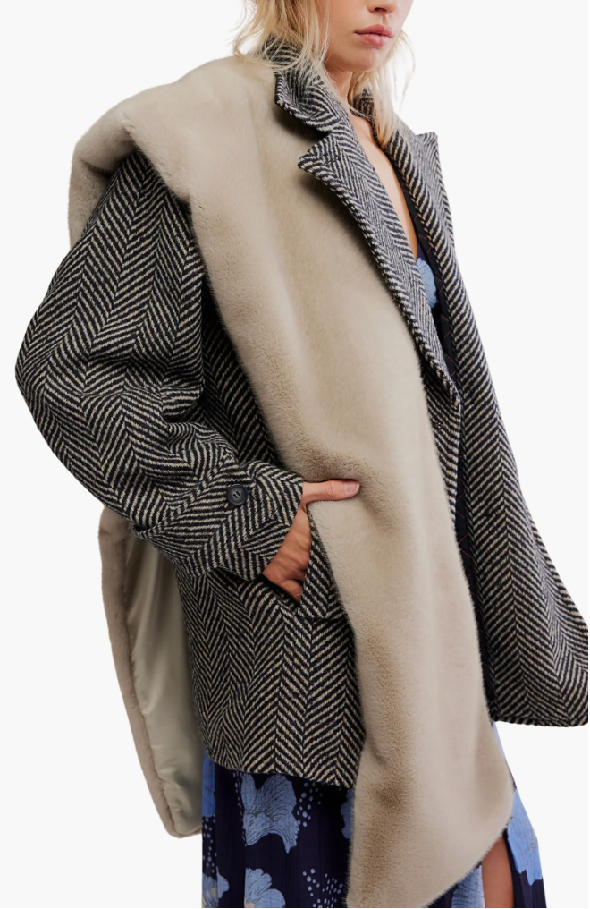 Snow Angel Faux Fur Scarf Free People