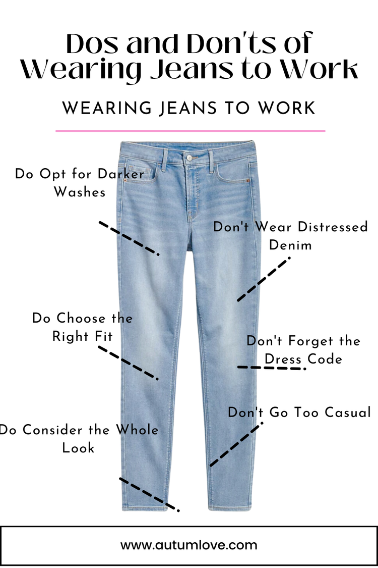 Elevate Your Office Look Stylish Ways for Women to Wear Jeans at Work — Autum Love