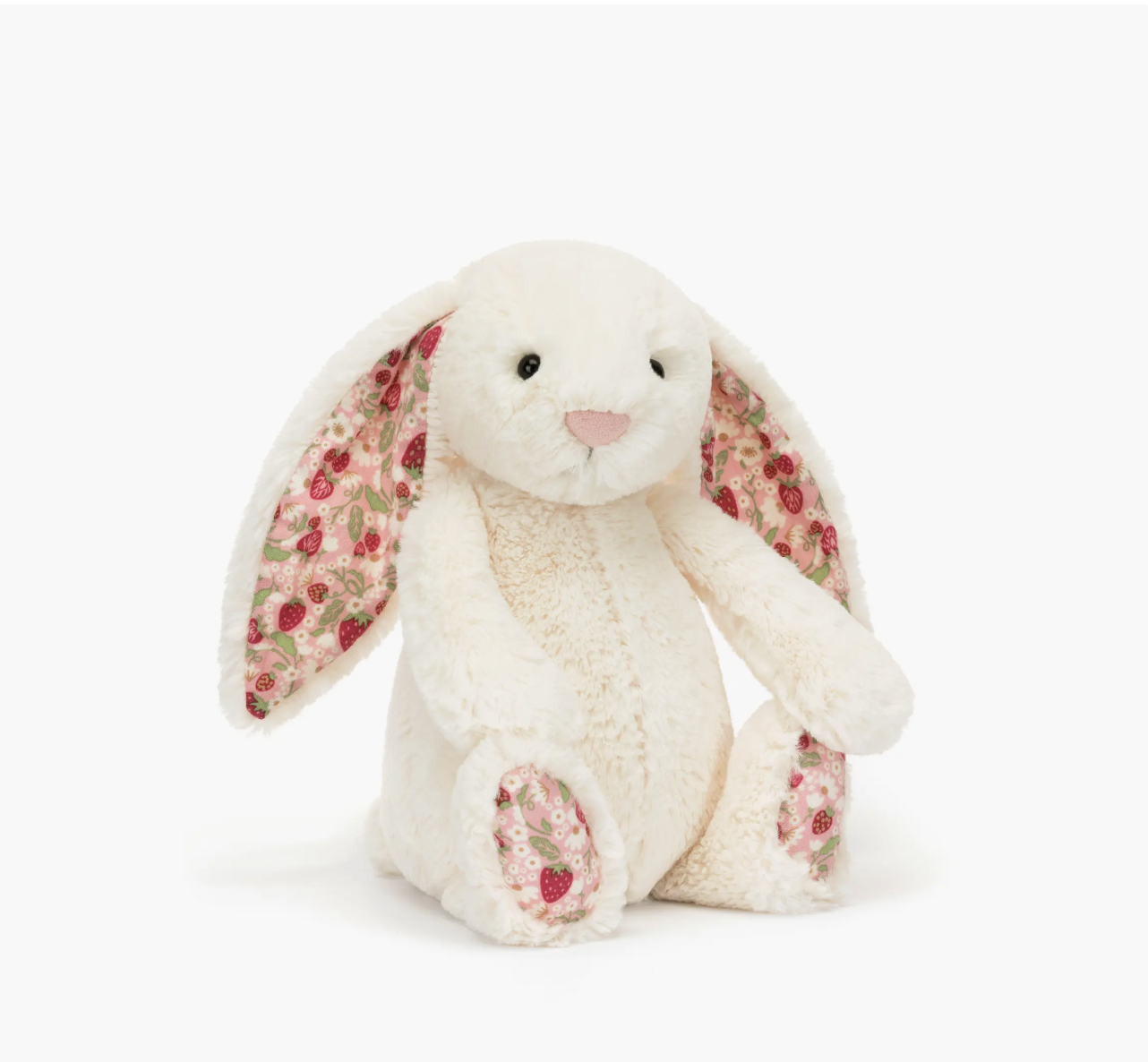 Jellycat Blossom Cream Bunny Berry, Cream.
