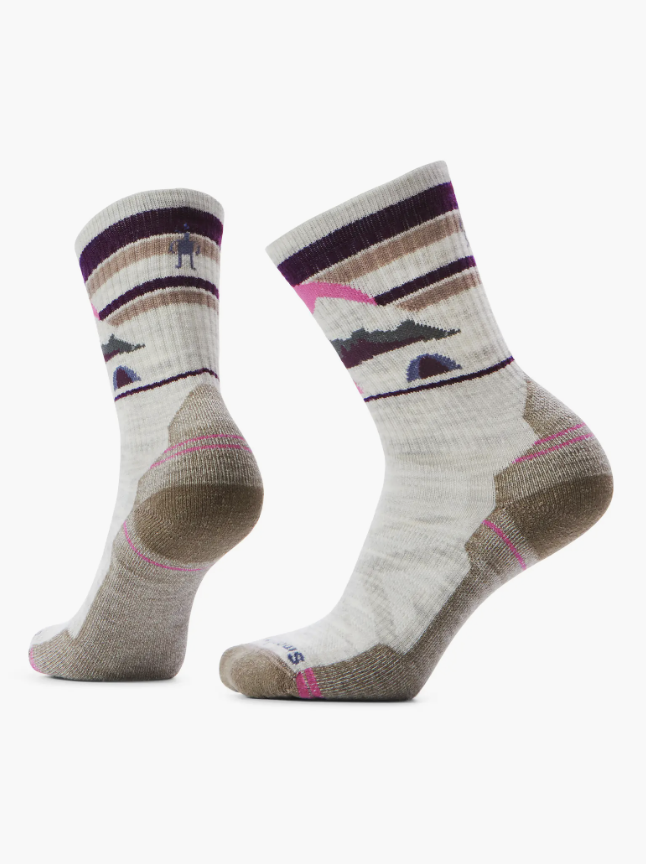 Women’s wool-blend crew socks for insulated winter boots