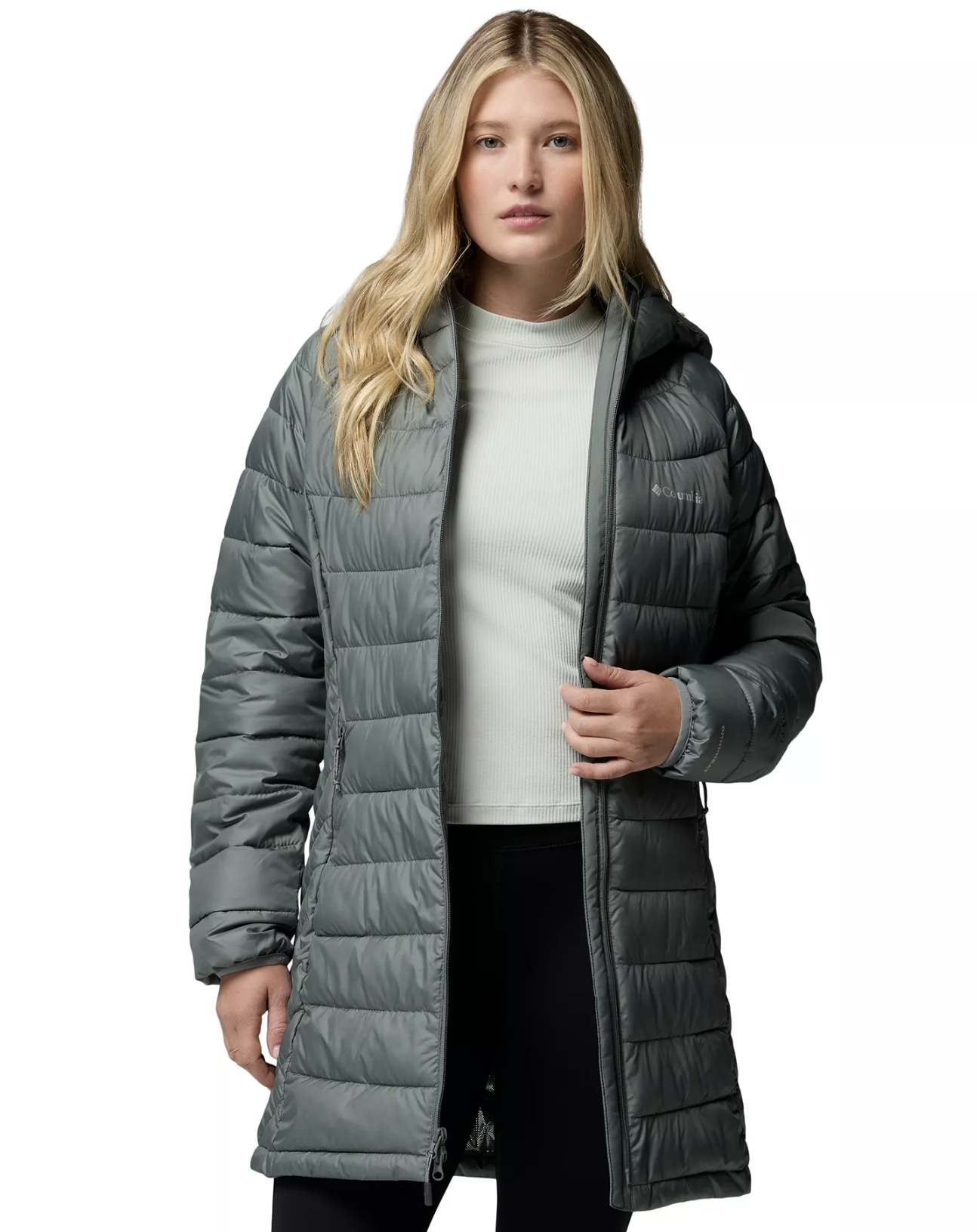 Columbia Powder Lite II insulated mid-length jacket for women