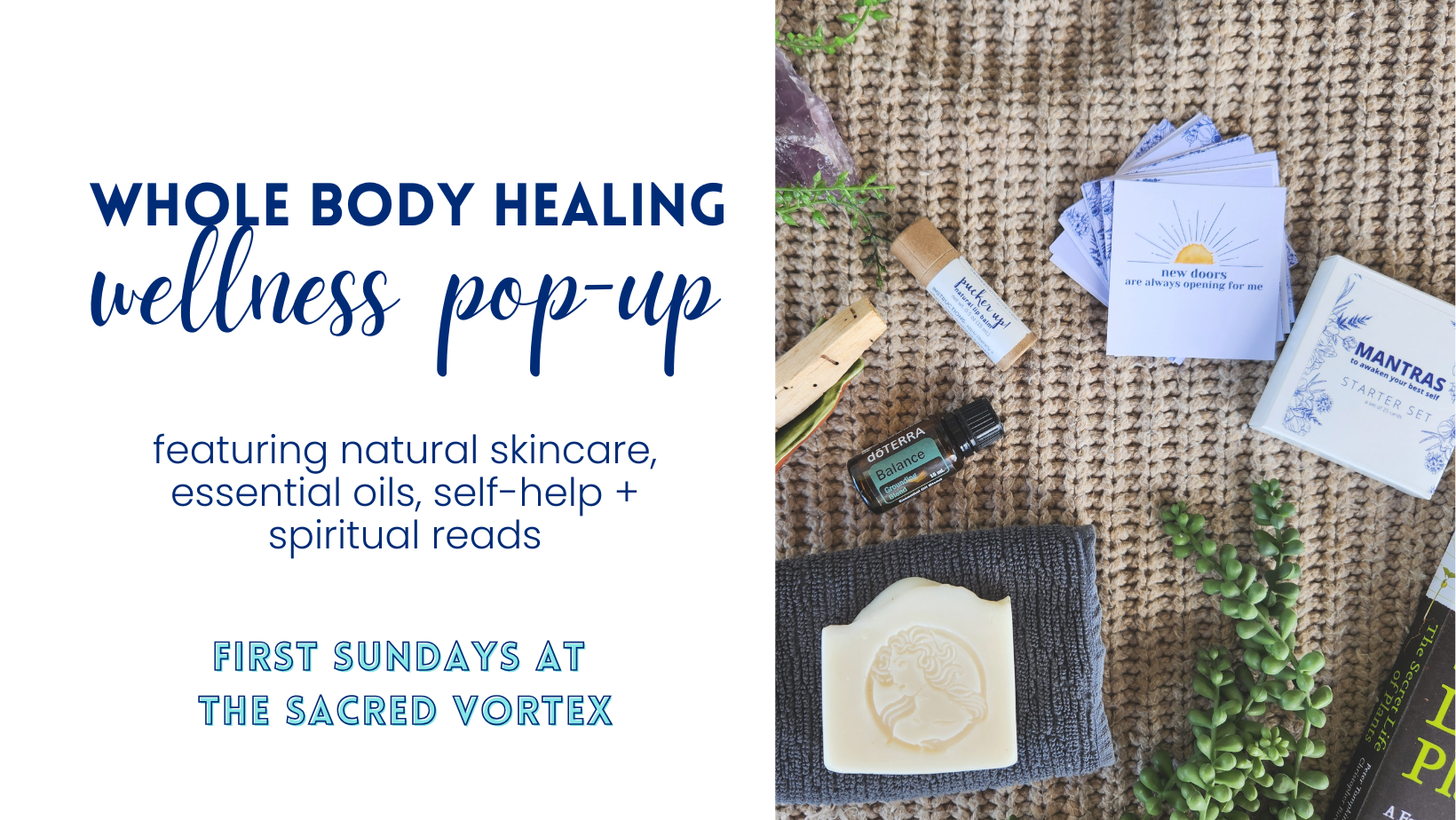 Monthly Pop-Up Shop at The Sacred Vortex