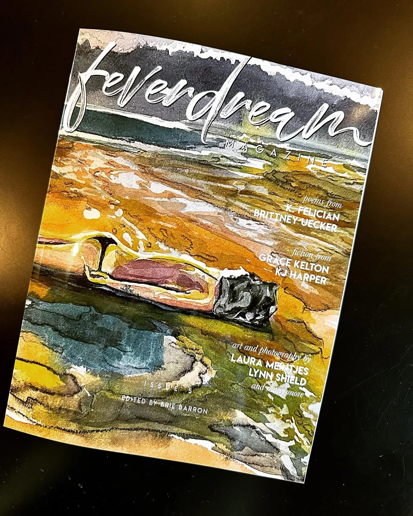 Billings Locals : Pick up a copy of FeverDream magazine at This House of Books featuring art, poems, and stories by local artists.
It&rsquo;s an honor to be &ldquo;collected&rdquo; in this well designed magazine among other local artists!

#feverdrea